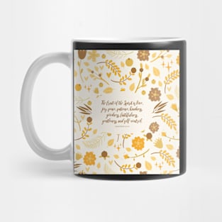 Galatians 5:22-23 - Fruit of the Spirit, Bible Verse Mug